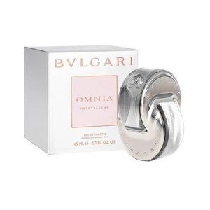 Bvlgari Omnia Crystalline Eau De Toilette Perfume for Women 2.2 oz 65ml
